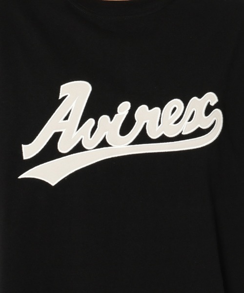 AVIREX(アヴィレックス)の「【直営店限定】ベースボール クルーネック Tシャツ/BASEBALL CREW NECK T-SHIRT / アヴィレックス / AVIREX(Tシャツ/カットソー・メンズ・ブラック/ホワイト・LARGE/MEDIUM/X-LARGE/XX-LARGE)」の10枚目の写真