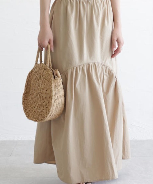 cy_an（シアン）の「ボリュームティアードスカート white/moca/black/beige（スカート・レディース・ホワイト/ブラック/ベージュ/モカ・FREE）」の11枚目の写真