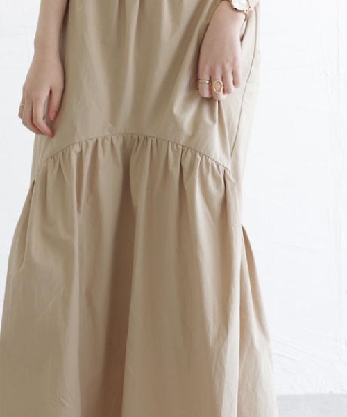 cy_an（シアン）の「ボリュームティアードスカート white/moca/black/beige（スカート・レディース・ホワイト/ブラック/ベージュ/モカ・FREE）」の12枚目の写真