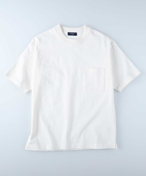 BACK NUMBER（バックナンバー）の「【BACK NUMBER】レギュラーヘビーウェイトＴシャツ（Tシャツ/カットソー・メンズ・ベージュ/グリーン/ライトグレー/ホワイト/ブラック/ネイビー/ライトグリーン・S/M/XL/L/LARGE/X-LARGE/MEDIUM/SMALL）」の12枚目の写真