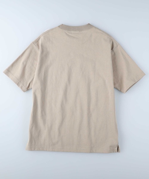 BACK NUMBER（バックナンバー）の「【BACK NUMBER】レギュラーヘビーウェイトＴシャツ（Tシャツ/カットソー・メンズ・ベージュ/グリーン/ライトグレー/ホワイト/ブラック/ネイビー/ライトグリーン・S/M/XL/L/LARGE/X-LARGE/MEDIUM/SMALL）」の15枚目の写真