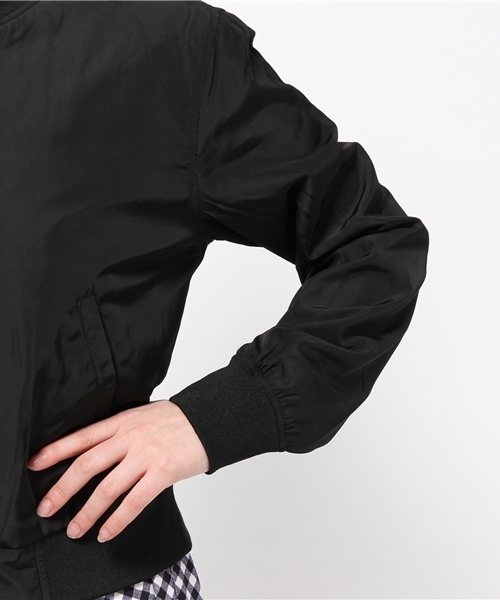 WEGO（ウィゴー）の「WEGO/レースアップブルゾン（ブルゾン・レディース・ホワイト/ブラック・FREE）」の11枚目の写真