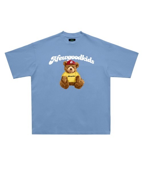 A FEW GOOD KIDS（ア フュー グッド キッズ）の「AFGK-53.SSTEE（Tシャツ/カットソー・メンズ・ホワイト/ライトブルー・L/XL）」の7枚目の写真