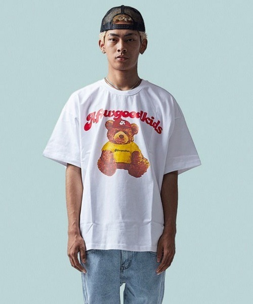 A FEW GOOD KIDS（ア フュー グッド キッズ）の「AFGK-53.SSTEE（Tシャツ/カットソー・メンズ・ホワイト/ライトブルー・L/XL）」の12枚目の写真