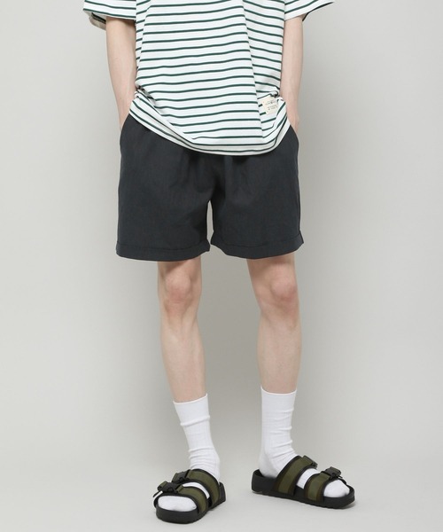 ALAND（エーランド）の「3.3Field Trip／LINEN ショートパンツ 2297890（その他パンツ・メンズ・ネイビー/ベージュ/ブラック・MEDIUM/LARGE）」の3枚目の写真