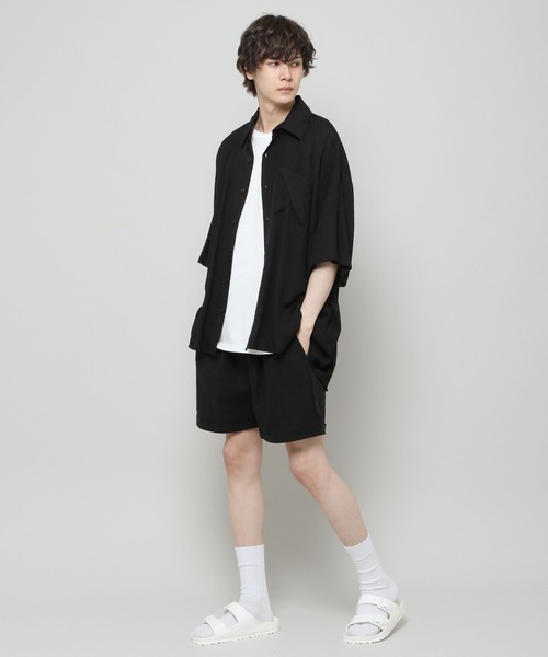 ALAND（エーランド）の「3.3Field Trip／LINEN ショートパンツ 2297890（その他パンツ・メンズ・ネイビー/ベージュ/ブラック・MEDIUM/LARGE）」の4枚目の写真