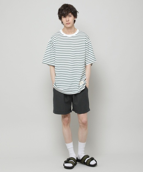 ALAND（エーランド）の「3.3Field Trip／LINEN ショートパンツ 2297890（その他パンツ・メンズ・ネイビー/ベージュ/ブラック・MEDIUM/LARGE）」の9枚目の写真