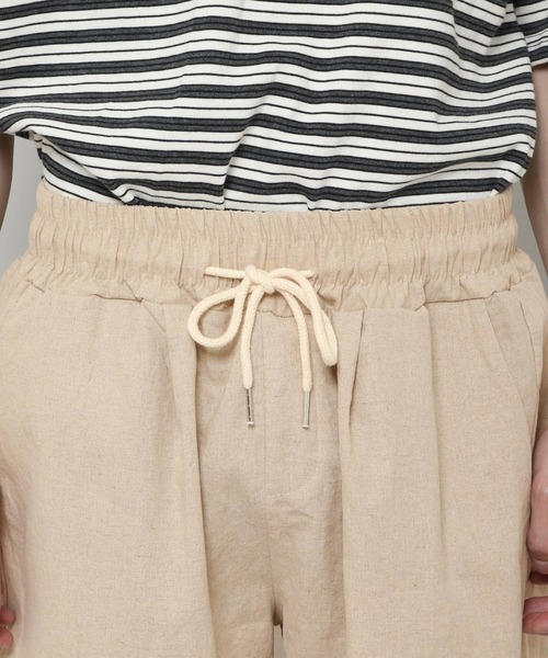 ALAND（エーランド）の「3.3Field Trip／LINEN ショートパンツ 2297890（その他パンツ・メンズ・ネイビー/ベージュ/ブラック・MEDIUM/LARGE）」の21枚目の写真