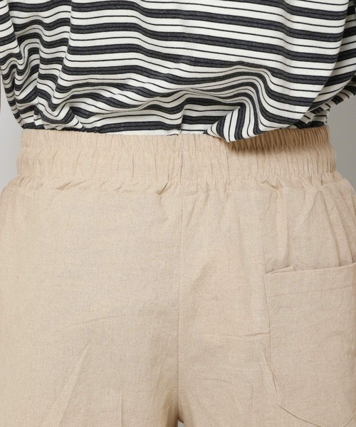 ALAND（エーランド）の「3.3Field Trip／LINEN ショートパンツ 2297890（その他パンツ・メンズ・ネイビー/ベージュ/ブラック・MEDIUM/LARGE）」の22枚目の写真