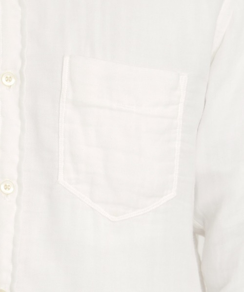 YANUK（ヤヌーク）の「スタンダードシャツ - Standard Shirt（シャツ/ブラウス・メンズ・ホワイト・S/M/L）」の8枚目の写真