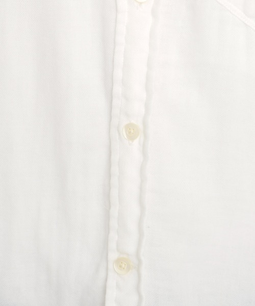YANUK（ヤヌーク）の「スタンダードシャツ - Standard Shirt（シャツ/ブラウス・メンズ・ホワイト・S/M/L）」の9枚目の写真