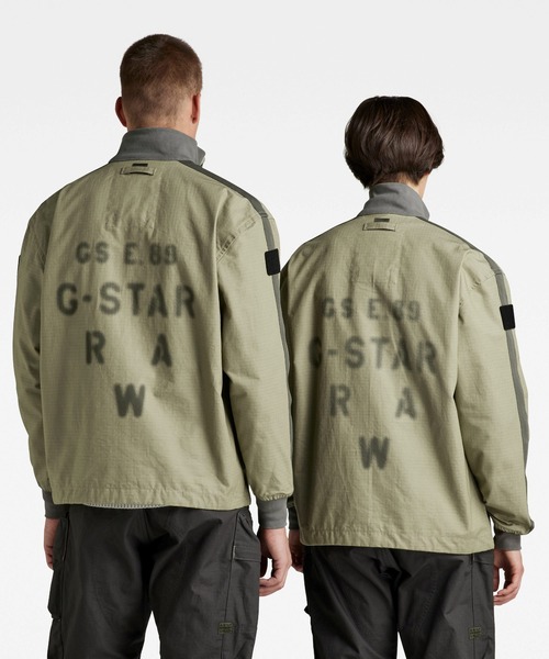 G-STARRAW ジースターロウ　テック系　ストリート　アウター　ミリタリー G-STAR RAW（ジースターロゥ）の「COMBAT TAPE OVERSHIRT