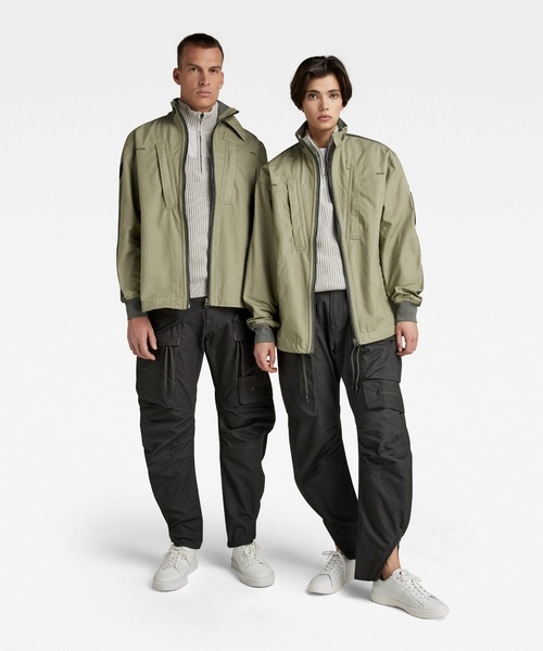 G-STARRAW ジースターロウ　テック系　ストリート　アウター　ミリタリー G-Star RAW｜【公式ショップ】LONG POCKET TRACK OVERSHIRT