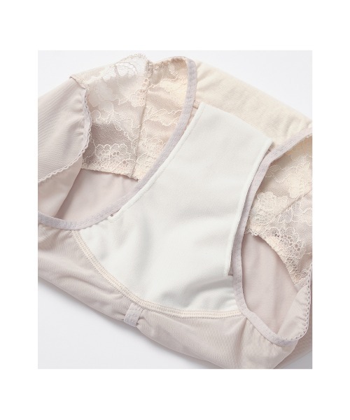 PEACH JOHN(ピーチジョン)の「【制菌加工&蒸れにくいダブルクロッチで安心】ナイスバディサニタリー(ショーツ・レディース・ブラック/ネイビー/グレー/ピンクベージュ/チェリーピンク/コーラル/ライトパープル/イエロー/インディゴブルー/クリアブラック/ベージュ系その他/ローズ/ブラウン/ネイビー系/ライトピンク/ライトグリーン/ブルー・SMALL/MEDIUM/LARGE)」の22枚目の写真