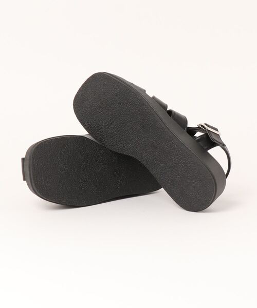 KOBE LETTUCE(コウベレタス)の「センターライングルカサンダル(サンダル・レディース・ブラック/アイボリー/キャメル・LL/S/M/L)」の5枚目の写真