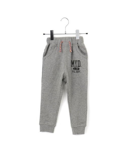 MAKE YOUR DAY(メイクユアデイ)の「カレッジロゴスウェットパンツ■80~140cm(スウェットパンツ・キッズ・カーキ/ブラック/グレー/グリーン・90/100/110/120/130/140/80)」の14枚目の写真