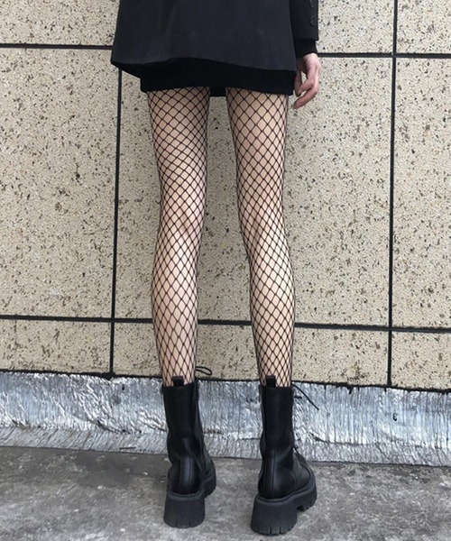 TONE SELECT GOODS（トーンセレクトグッズ）の「【float】ファッション デザイン 網タイツ（タイツ/ストッキング）」 WEAR