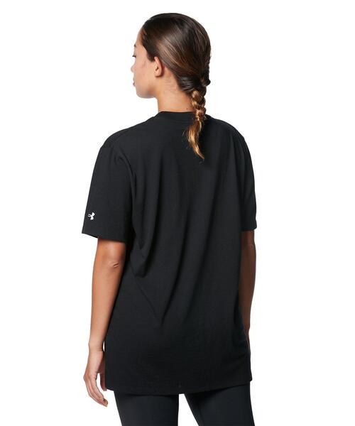 UNDER ARMOUR(アンダーアーマー)の「UAコットン オーバーサイズ Tシャツ(トレーニング/レディース)(Tシャツ/カットソー・レディース・ホワイト/ブラック・M/L/S/XL)」の7枚目の写真