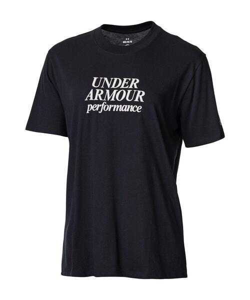 UNDER ARMOUR(アンダーアーマー)の「UAコットン オーバーサイズ Tシャツ(トレーニング/レディース)(Tシャツ/カットソー・レディース・ホワイト/ブラック・M/L/S/XL)」の10枚目の写真