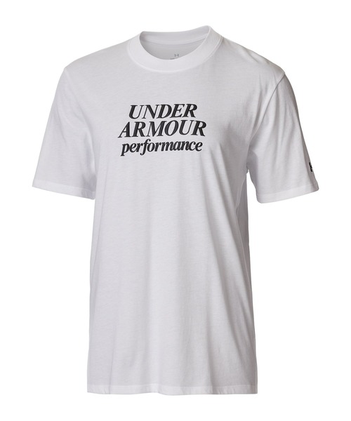 UNDER ARMOUR(アンダーアーマー)の「UAコットン オーバーサイズ Tシャツ(トレーニング/レディース)(Tシャツ/カットソー・レディース・ホワイト/ブラック・M/L/S/XL)」の1枚目の写真