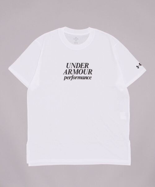 UNDER ARMOUR(アンダーアーマー)の「UAコットン オーバーサイズ Tシャツ(トレーニング/レディース)(Tシャツ/カットソー・レディース・ホワイト/ブラック・M/L/S/XL)」の5枚目の写真
