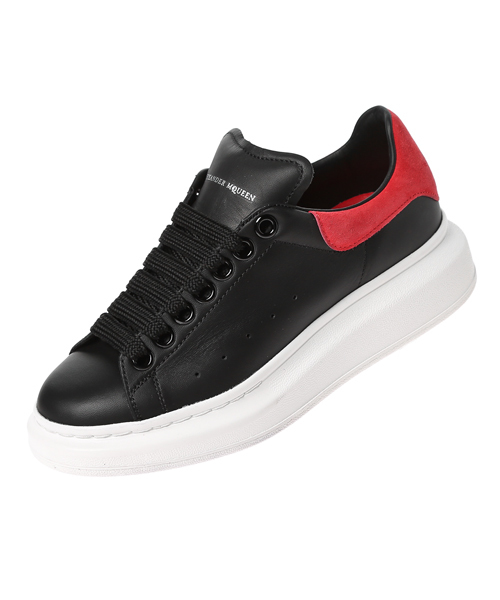 Alexander McQueen（アレキサンダーマックイーン）の「Sneaker Pelle S.Gomm（スニーカー・レディース・ホワイト/ブラック・38/35/36/37）」の2枚目の写真