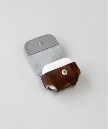 HIDAKA ヒダカ AirPodsケース レザー グレー HIDAKA/ AIRPODS PRO CASE