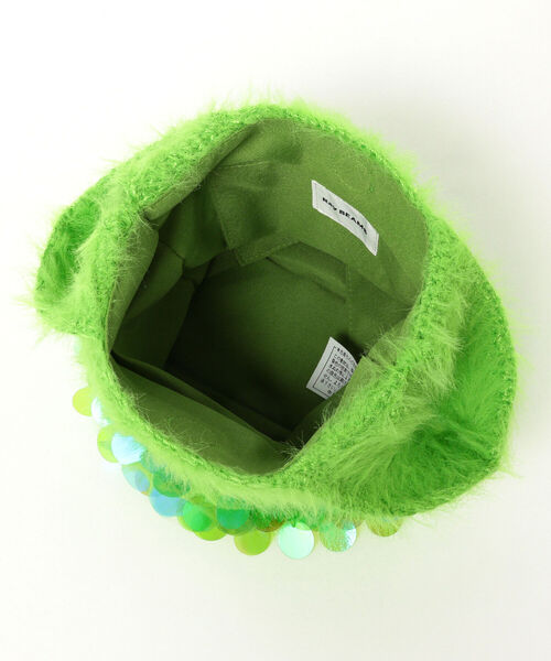 Ray BEAMS(レイビームス)の「Ray BEAMS / シャギー バッグ(トートバッグ・レディース・ミント/ピンク・ONE SIZE)」の14枚目の写真