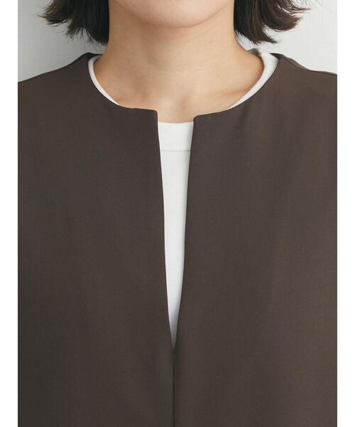 ELENCARE DUE(エレンカーレデュエ)の「・ELENCARE DUE スキッパーオールインワン(つなぎ/オールインワン・レディース・ブラック/ブラウン・FREE)」の3枚目の写真