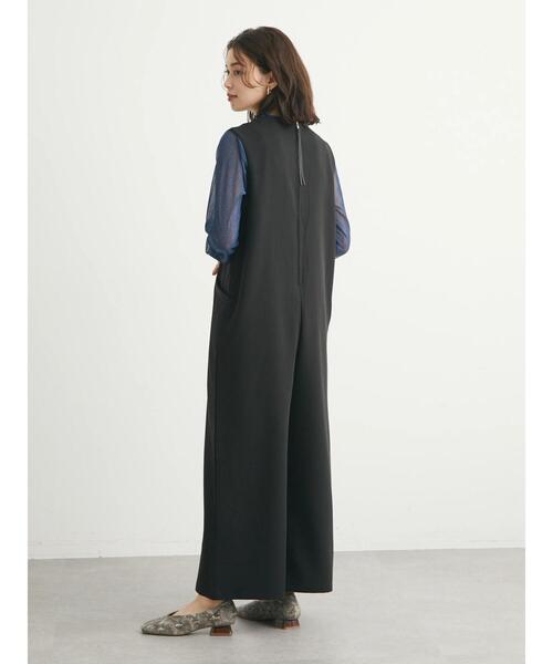 ELENCARE DUE(エレンカーレデュエ)の「・ELENCARE DUE スキッパーオールインワン(つなぎ/オールインワン・レディース・ブラック/ブラウン・FREE)」の22枚目の写真