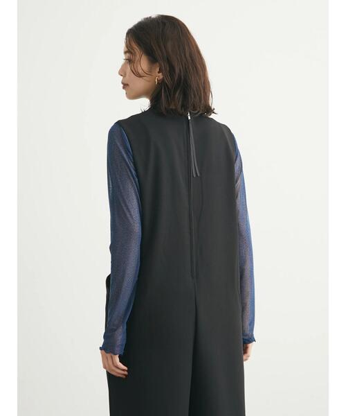 ELENCARE DUE(エレンカーレデュエ)の「・ELENCARE DUE スキッパーオールインワン(つなぎ/オールインワン・レディース・ブラック/ブラウン・FREE)」の17枚目の写真