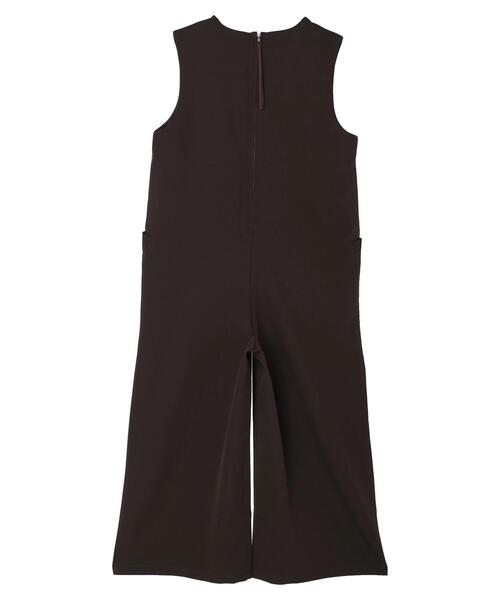 ELENCARE DUE(エレンカーレデュエ)の「・ELENCARE DUE スキッパーオールインワン(つなぎ/オールインワン・レディース・ブラック/ブラウン・FREE)」の15枚目の写真