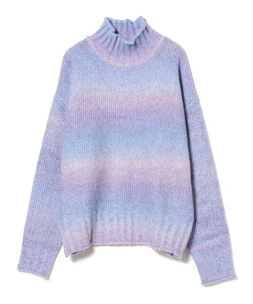 BeAMS DOT(ビームスドット)の「【WEB限定】BeAMS DOT / スペース ダイ ニット(ニット/セーター・レディース・ブラウン/パープル系その他4・FREE)」の18枚目の写真