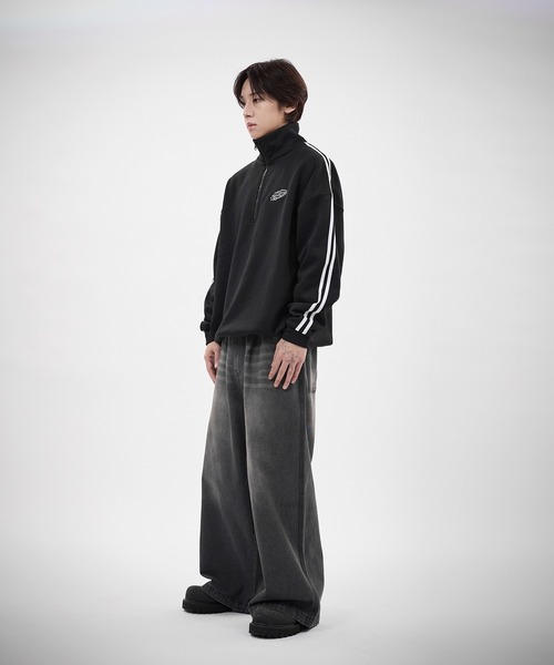 GOOPiMADE スウェットジャケット 黒 size3 未使用 オーバーサイズ GOOPiMADE - “PTH-01“ SOFTBOX Multi-Zip Cozy Jacket - SHINKIROU1.0