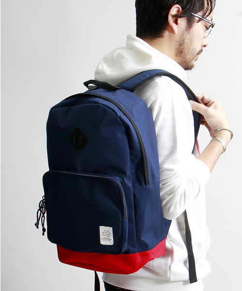 WEGO(ウィゴー)の「WEGO/スポーツデイパック(バックパック/リュック・メンズ・ホワイト/ブラック/ネイビー・FREE)」の3枚目の写真