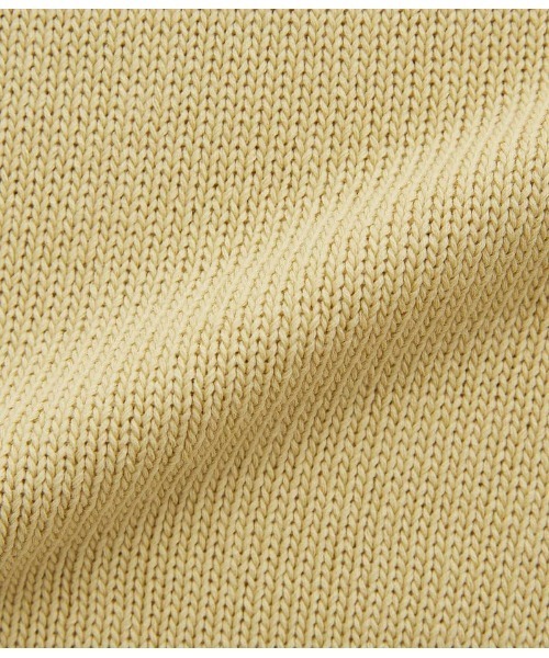 SIPULI（シプリ）の「Multi PLY Pima Cotton ボトルネックニット（ニット/セーター・レディース・ダークグレー/イエロー/サックスブルー・2）」の8枚目の写真