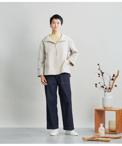 SIPULI（シプリ）の「Multi PLY Pima Cotton ボトルネックニット（ニット/セーター・レディース・ダークグレー/イエロー/サックスブルー・2）」の12枚目の写真