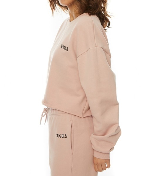 RVCA（ルーカ）の「RVCA レディース EL CAMINO CREW トレーナー【2022年秋冬モデル】/ルーカスウェットトレーナー（スウェット・レディース・ベージュ系その他/ブルー系その他/ブラック/ホワイト/ラベンダー・X-SMALL/SMALL）」の14枚目の写真