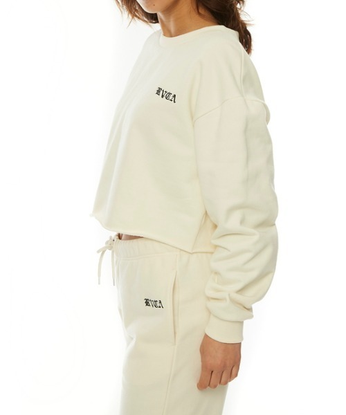 RVCA（ルーカ）の「RVCA レディース EL CAMINO CREW トレーナー【2022年秋冬モデル】/ルーカスウェットトレーナー（スウェット・レディース・ベージュ系その他/ブルー系その他/ブラック/ホワイト/ラベンダー・X-SMALL/SMALL）」の10枚目の写真