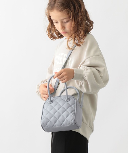 GLOBAL WORK（グローバルワーク）の「2wayキルティングBAG/157720（ショルダーバッグ・キッズ・スカイブルー/オフホワイト・FREE）」の9枚目の写真