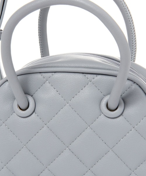 GLOBAL WORK（グローバルワーク）の「2wayキルティングBAG/157720（ショルダーバッグ・キッズ・スカイブルー/オフホワイト・FREE）」の3枚目の写真