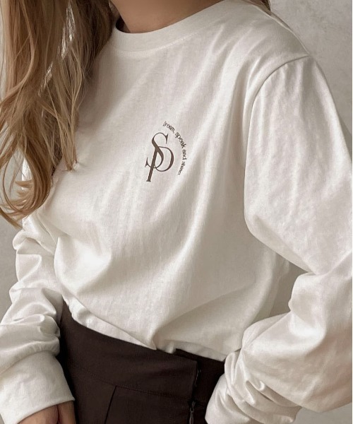 apres jour clair(アプレジュールクレア)の「【apres jour clair】アソートロンT【ZOZOTOWN限定アイテム】(Tシャツ/カットソー・レディース・ベージュ系その他/オフホワイト/アイボリー/ベージュ・X-LARGE/フリー)」の1枚目の写真