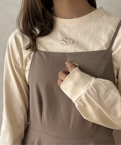 apres jour clair(アプレジュールクレア)の「【apres jour clair】アソートロンT【ZOZOTOWN限定アイテム】(Tシャツ/カットソー・レディース・ベージュ系その他/オフホワイト/アイボリー/ベージュ・X-LARGE/フリー)」の2枚目の写真