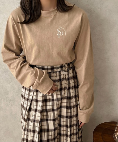 apres jour clair(アプレジュールクレア)の「【apres jour clair】アソートロンT【ZOZOTOWN限定アイテム】(Tシャツ/カットソー・レディース・ベージュ系その他/オフホワイト/アイボリー/ベージュ・X-LARGE/フリー)」の19枚目の写真
