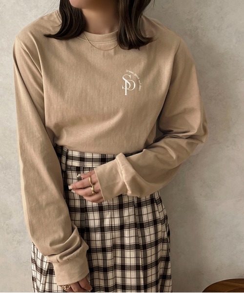 apres jour clair(アプレジュールクレア)の「【apres jour clair】アソートロンT【ZOZOTOWN限定アイテム】(Tシャツ/カットソー・レディース・ベージュ系その他/オフホワイト/アイボリー/ベージュ・X-LARGE/フリー)」の20枚目の写真