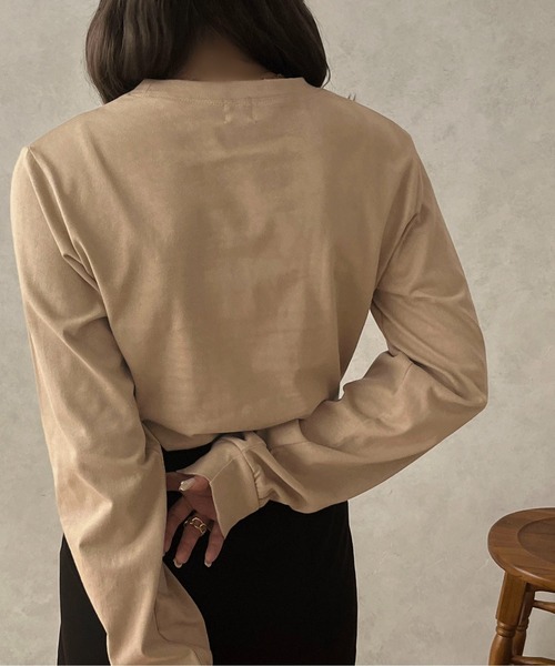 apres jour clair(アプレジュールクレア)の「【apres jour clair】アソートロンT【ZOZOTOWN限定アイテム】(Tシャツ/カットソー・レディース・ベージュ系その他/オフホワイト/アイボリー/ベージュ・X-LARGE/フリー)」の22枚目の写真