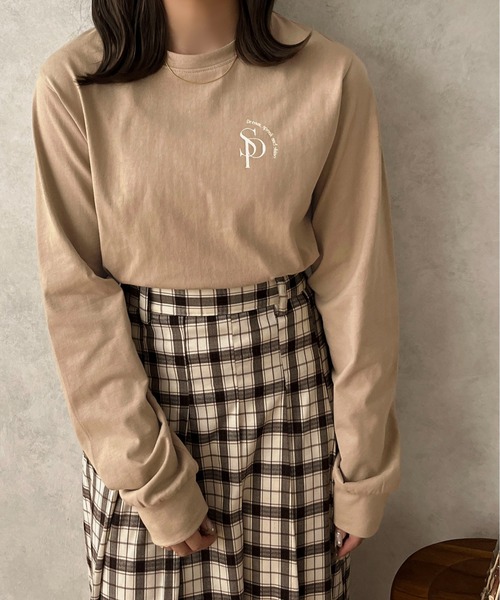 apres jour clair(アプレジュールクレア)の「【apres jour clair】アソートロンT【ZOZOTOWN限定アイテム】(Tシャツ/カットソー・レディース・ベージュ系その他/オフホワイト/アイボリー/ベージュ・X-LARGE/フリー)」の18枚目の写真