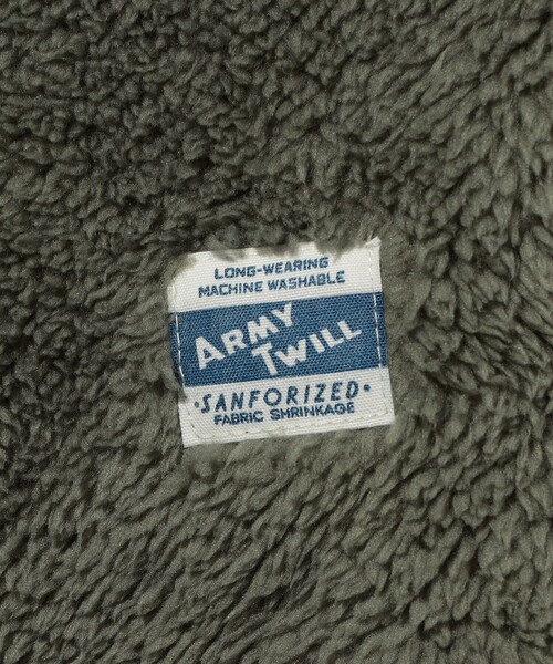ARMY TWILL(アーミーツイル)の「ARMY TWILL/アーミーツイル 刺繍ベスト(ベスト・メンズ・オリーブ/ブラック・MEDIUM/LARGE)」の12枚目の写真