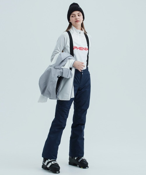 PHENIX 　ウエア フード付き ネイビー/ベージュ phenix（フェニックス）の「Phenix（フェニックス）【WOMAN】Phenix