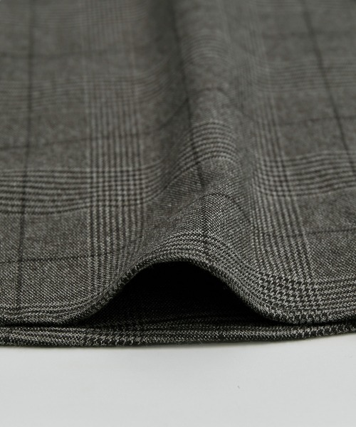 ROPE' PICNIC（ロペピクニック）の「フレアチェックジャンパースカート（ジャンパースカート・レディース・ダークブラウン/グレー・38/36）」の13枚目の写真